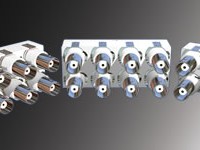 Multi-Port Right Angle PCB Mount